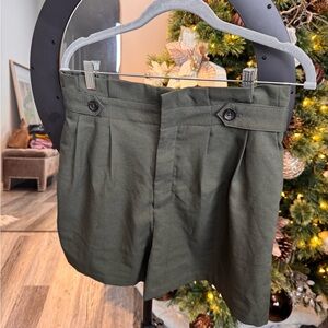 Banana Republic Dark Green Women's Shorts